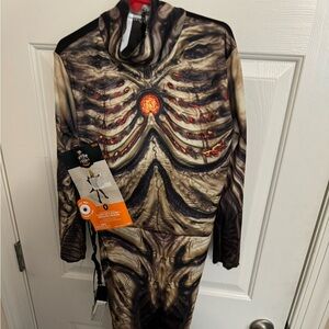 Skeletal Dragon Dinasaur Youth Child Costume Light-Up & Sound NWT Small 4-7 $35